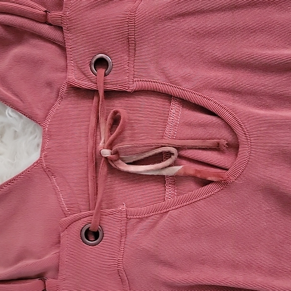 Free People Never Let You Go Ribbed Grommet Tie Back Peplum Spaghetti St… - Picture 9 of 9